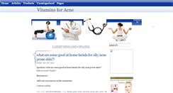 Desktop Screenshot of acne.neverbetterhealth.com